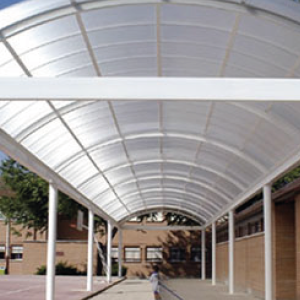 Marquesinas trabajos de cerrajería M.Luque