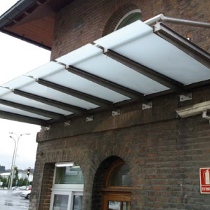 Marquesinas trabajos de cerrajería M.Luque