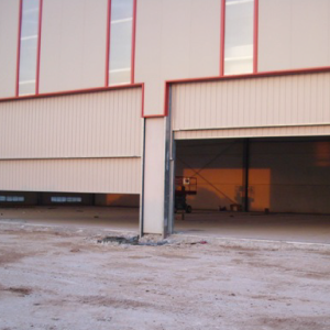 puerta guillotina industrial M.Luque