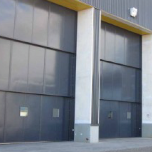 puertas cortafuegos guillotina M.Luque