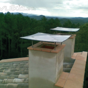 sombreros chimenea, cerrajeria M.Luque